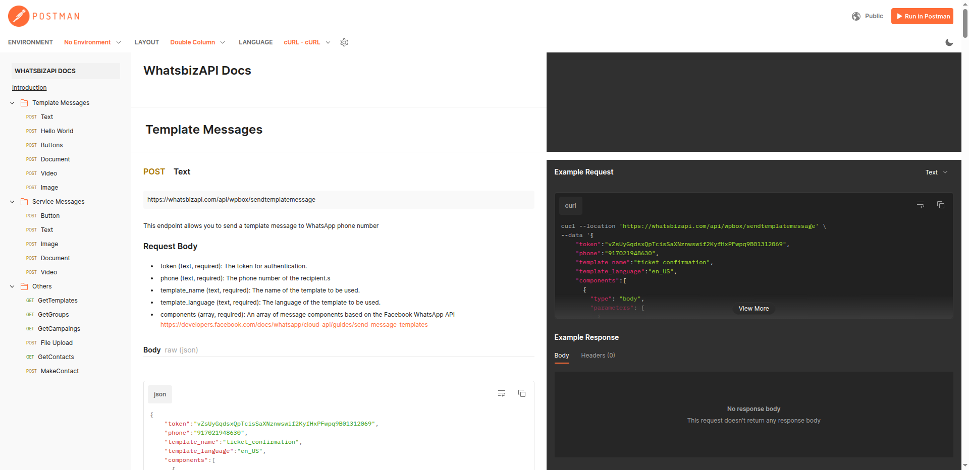 Platform Demo - WhatsBizAPI | WhatsApp Business API Setup Guide